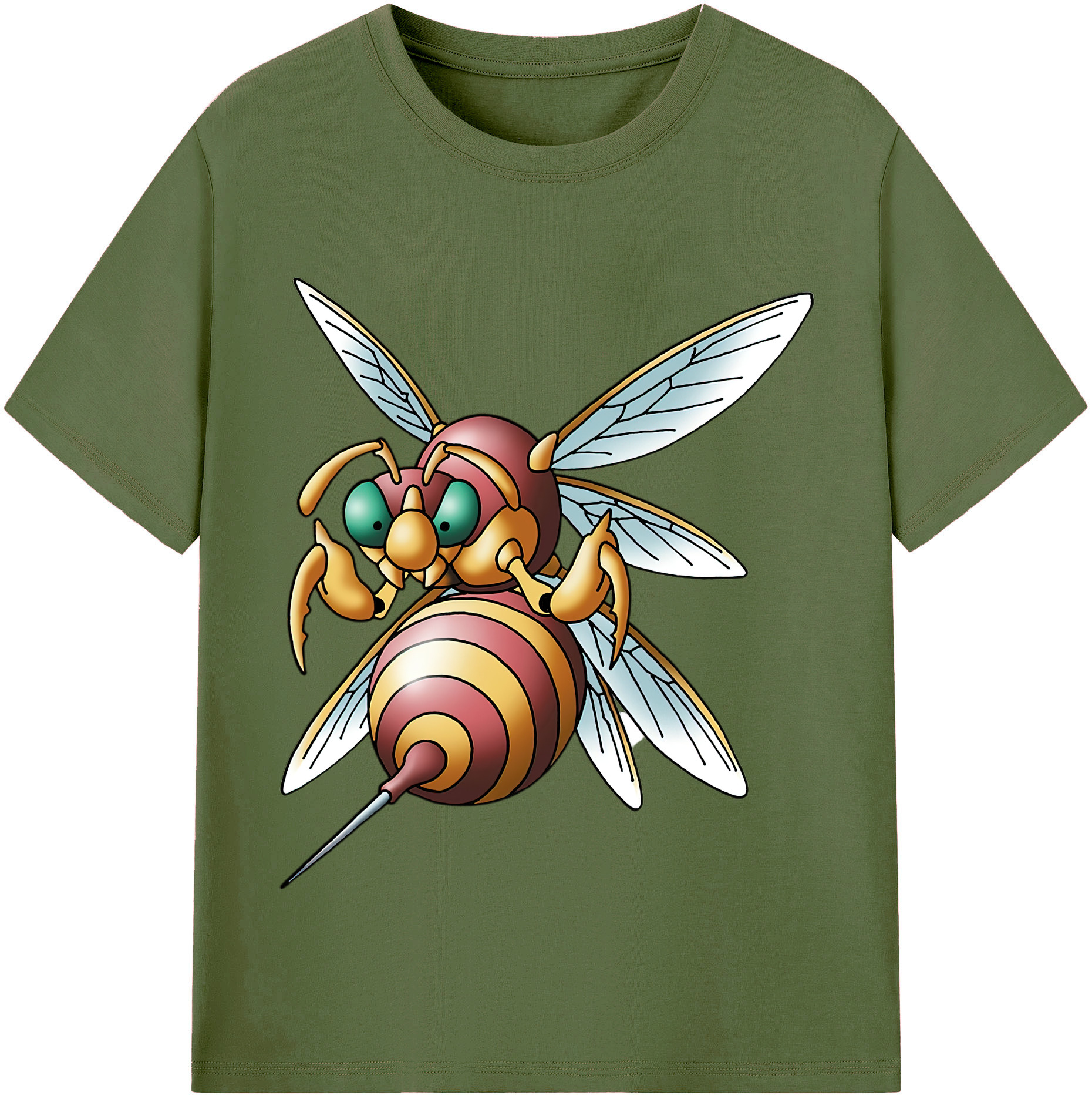 （画像用） ドラゴンクエスト Doragon Kuesuto Dragon Quest 綿100％半袖Tシャツ（フロントプリント）